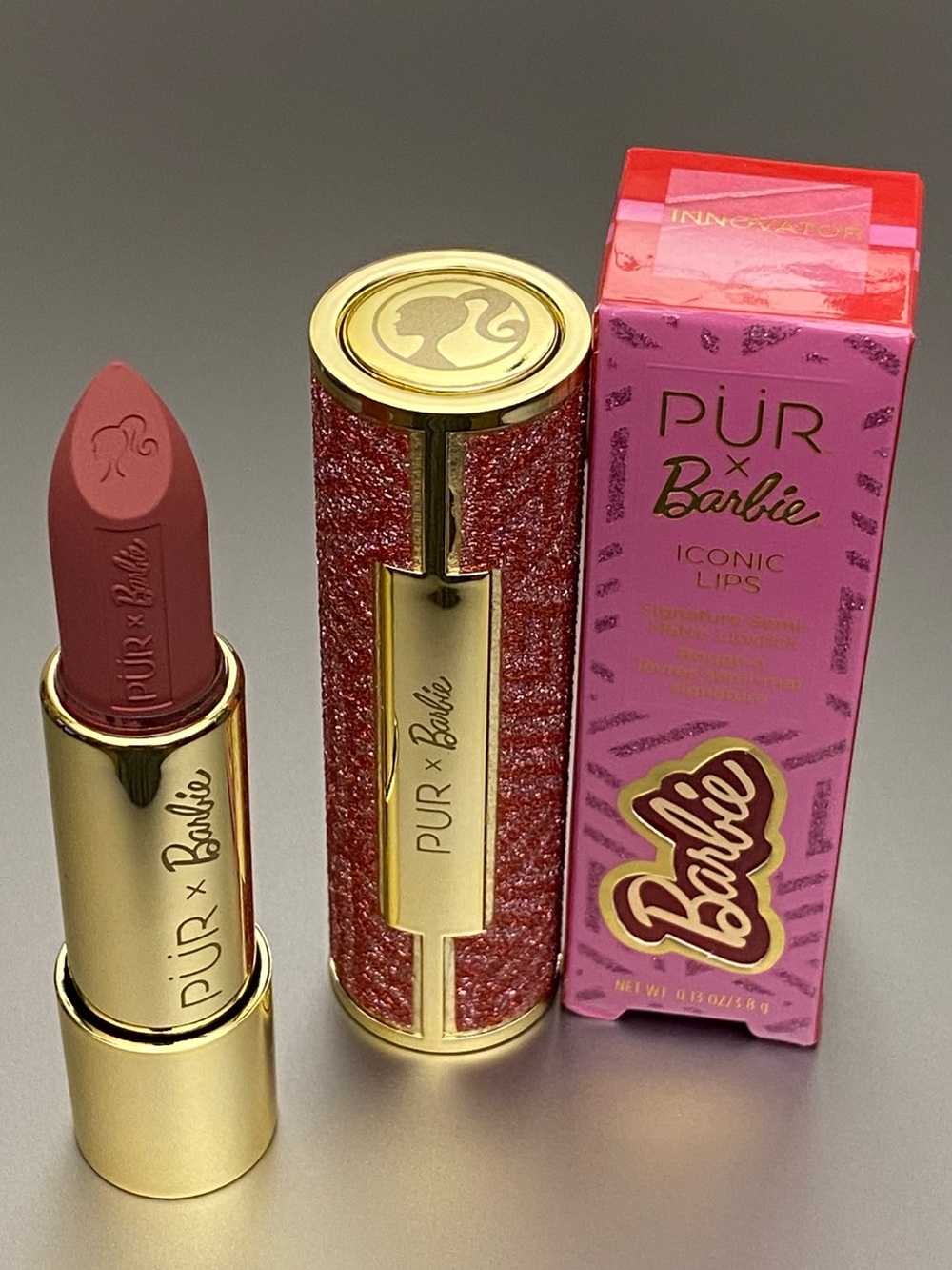 PÜR x Barbie Iconic Lips Semi-Matte Lipstick ~ Innovator